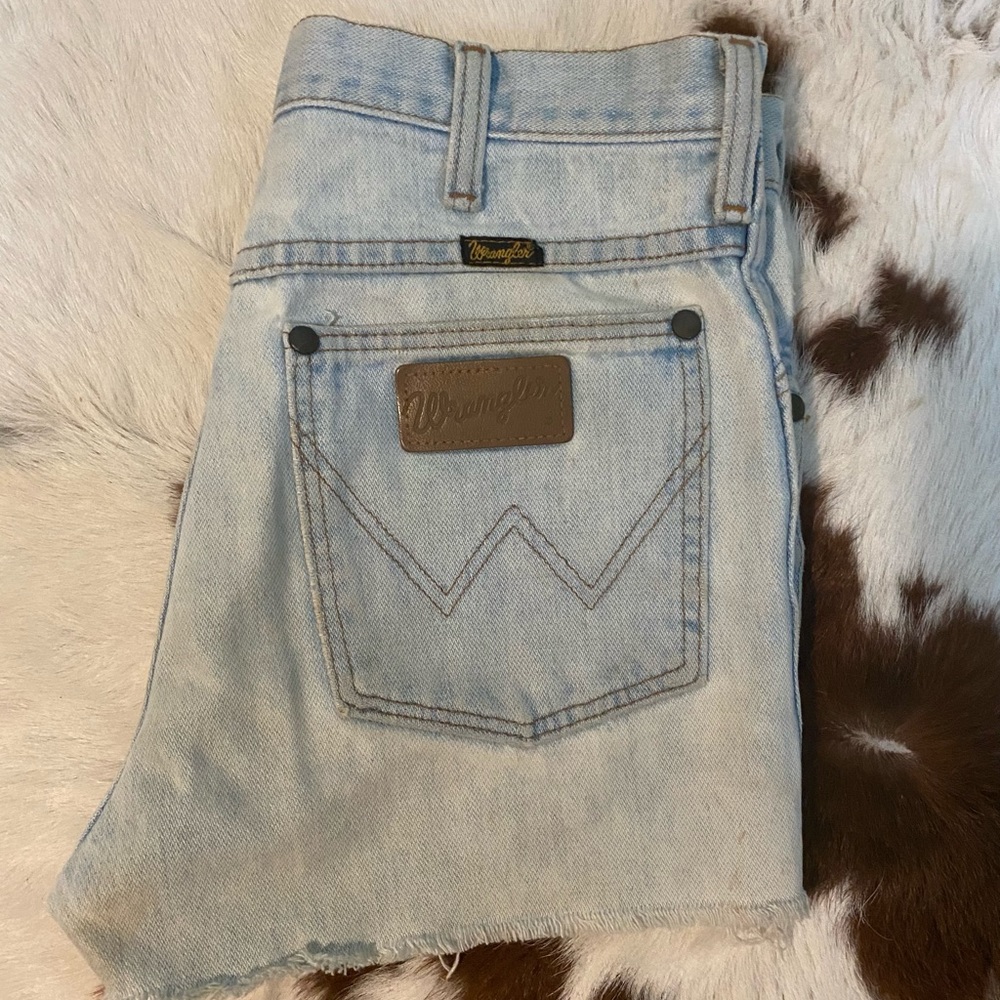 Wrangler Light Blue Jean Shorts